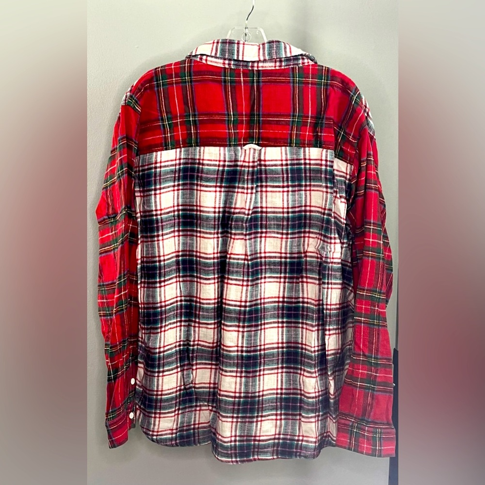 Multi Color Plaid Button Down From American Eagle - image 3